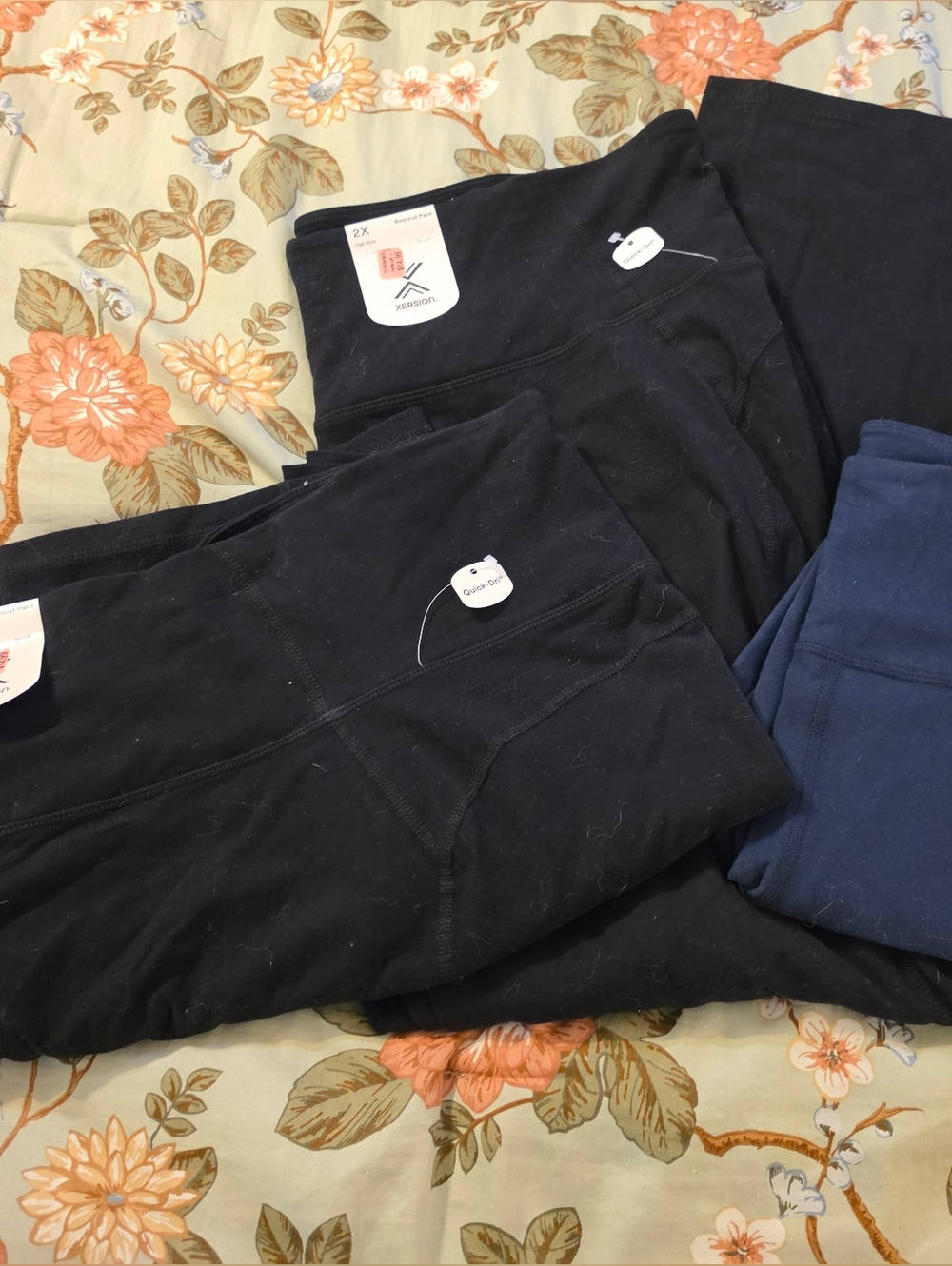NWT Xersion Bootcut 2x & 3x High Waist Yoga Pants
